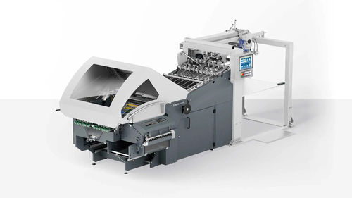 Dobladora de papel tríptico - K8RS - MBO-folder - de plegado en cruz / A0 / automática