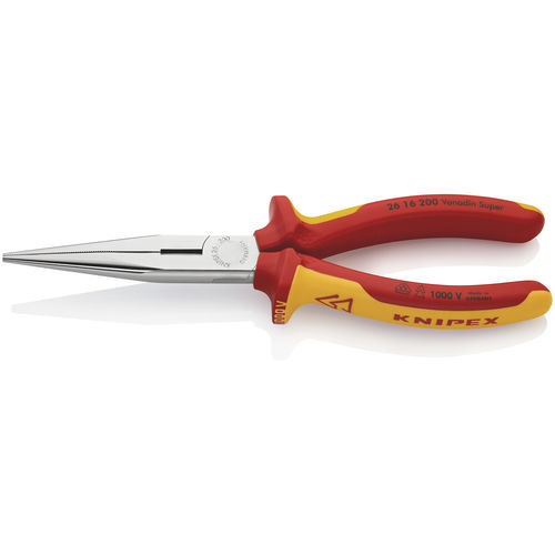 Alicate de corte lateral - 26 16 200 - KNIPEX - para hilos / para cable / de acero