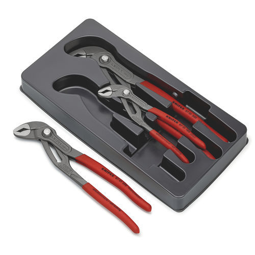 Juego de alicates multitomas - 00 20 09 V02 - KNIPEX - para tubos / de acero