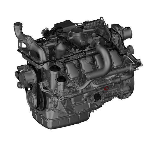 Motor diésel - DC16 318A - SCANIA Industrial & Marine Engines - de 8 cilindros / turbo / inyección directa