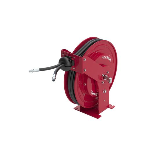 Enrollador de tubo - 8081-H - Alemite - retráctil / fijo / doble
