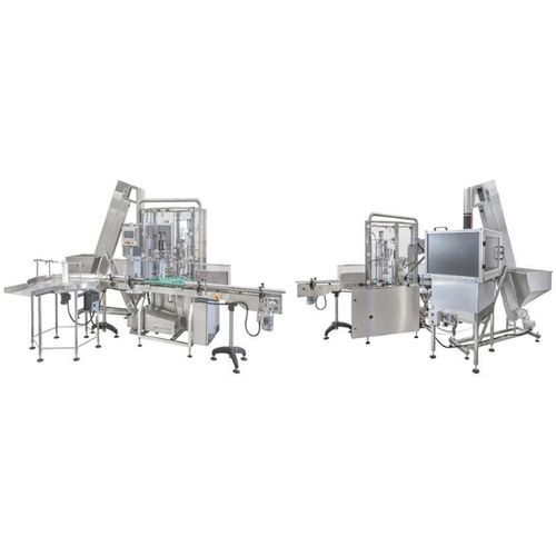 Llenadora tapadora automática - 1000 - Adelphi - para botellas de vidrio / monobloque / con tolva de alimentación