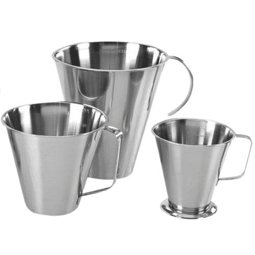 Vaso de precipitados graduado - Adelphi - de acero inoxidable