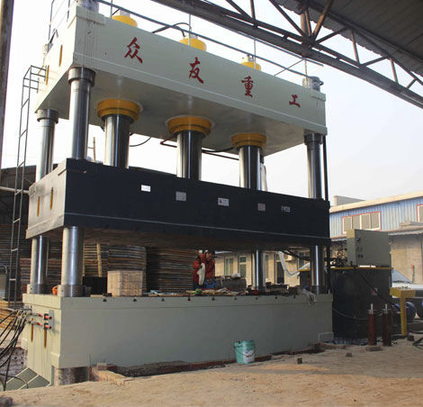 Prensa hidráulica - TengZhou Zhongyou Heavy Industry Machinery Equipment Co.,Ltd - de formado / de 4 columnas / de membrana