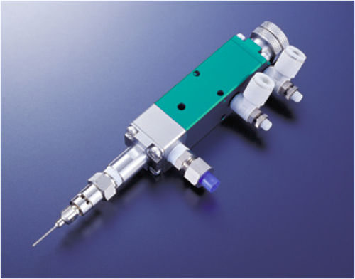 Válvula dosificadora de aguja - V series - Musashi Engineering Europe GmbH - de pistón / de diafragma / de precisión