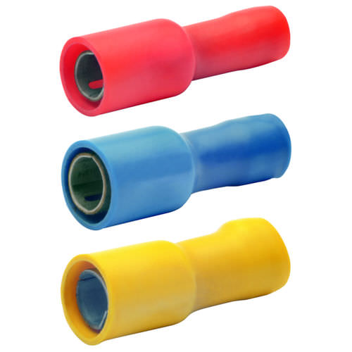 Terminal sin soldadura hembra - 920 - 950 - Klauke - de soporte para chimeneas / cilíndrico / aislado