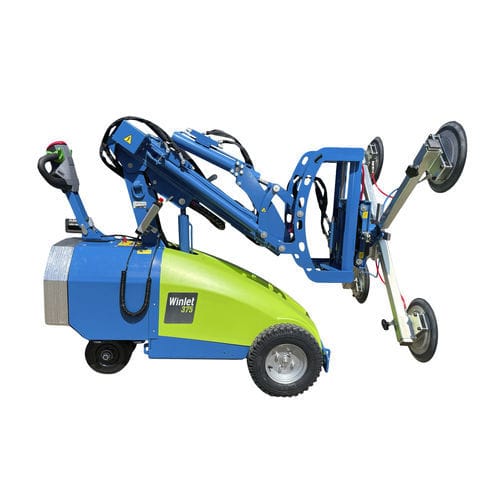 Aparato de levantamiento con batería - Winlet 375 - GMV Handling A/S - manual / hidráulico / con horquilla