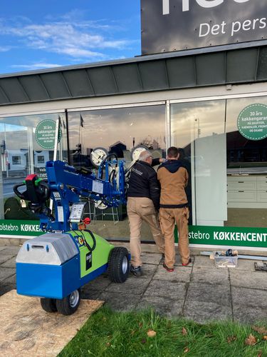 Robot de instalación de vidrio autopropulsada - Winlet 600 - GMV Handling A/S