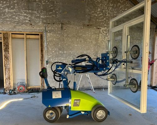 Robot de instalación de vidrio autopropulsada - Winlet 400TL SHB HS - GMV Handling A/S
