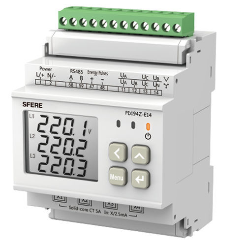 Dispositivo de medición de potencia multicircuito - PD194Z-E14 AC - Jiangsu Sfere Electric Co.,Ltd. - multímetro / trifásico / en riel DIN