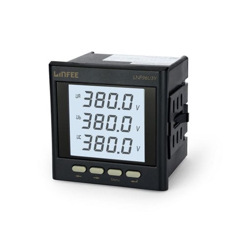 Voltímetro digital - LNF96U3Y-C - Jiangsu Sfere Electric Co.,Ltd. - montado en panel / DC / AC