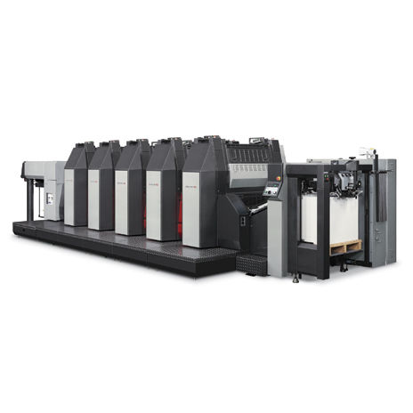 Prensa offset hoja a hoja - 75DI® - presstek - media / por vía húmeda / de 4 colores