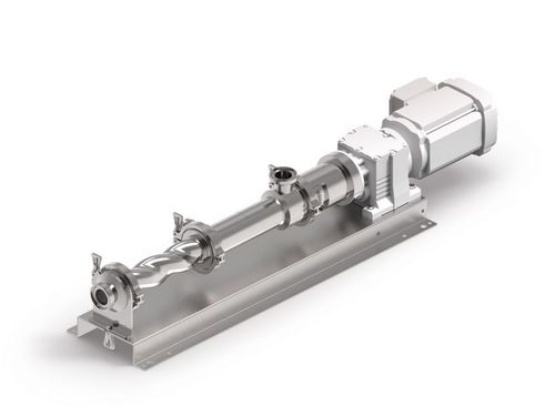 Bomba de cavidad progresiva - MX-S - WANGEN PUMPS - para productos agroalimentarios / eléctrica / autocebante