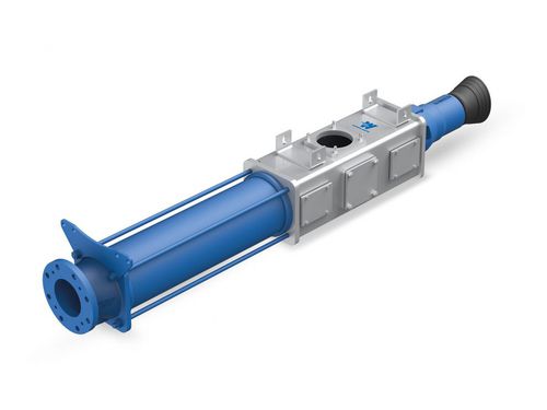 Bomba de cavidad progresiva - GL-F  - WANGEN PUMPS - para fangos / eléctrica / autocebante