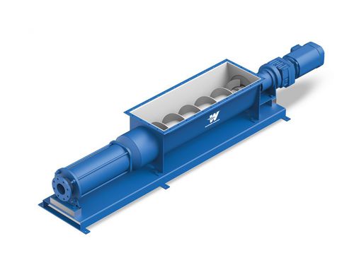 Bomba de cavidad progresiva - KL-R - WANGEN PUMPS - para productos agroalimentarios / con motor eléctrico / autocebante