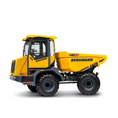 Dúmper de ruedas - C810 - bergmann-dumper - diésel / de descarga trasera / con volquete basculante