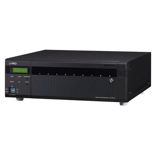 Registrador en NVR - WJ-NX510KG - Panasonic Business Security Solutions - de vídeo / universal / para videovigilancia