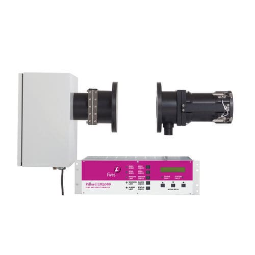 Sistema de supervisión de concentración de polvo y opacidad - Pillard LM3086 SE - FIVES PILLARD - láser
