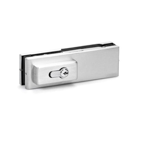 Cerradura de llave - PL 50 - Geze GmbH - para puerta batiente / de vitrinas