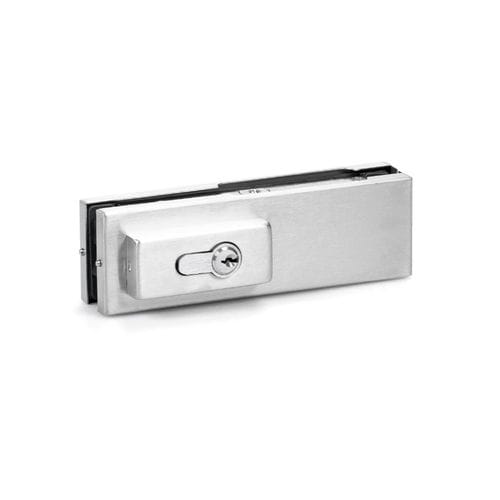 Cerradura de llave - PL 50 RD - Geze GmbH - para puerta batiente / de vitrinas / de acero inoxidable