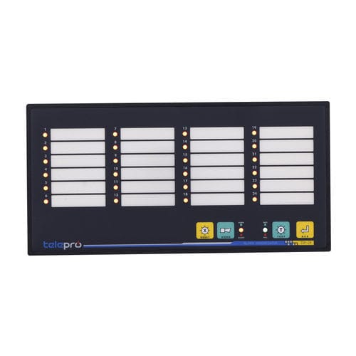 Anunciador de alarma programable - ISP-24 - Telepro Enerji ve Elektronik Sist.San. Tic. Ltd. St. - 24 entradas digitales