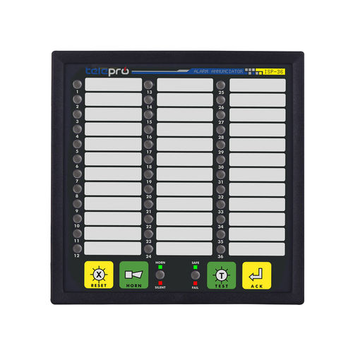 Anunciador de alarma programable - ISP-36N - Telepro Enerji ve Elektronik Sist.San. Tic. Ltd. St. - con 36 entradas digitales
