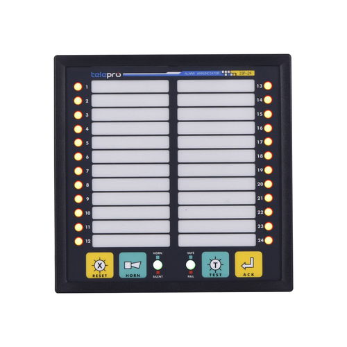 Anunciador de alarma programable - ISP-24-I - Telepro Enerji ve Elektronik Sist.San. Tic. Ltd. St. - 24 entradas digitales