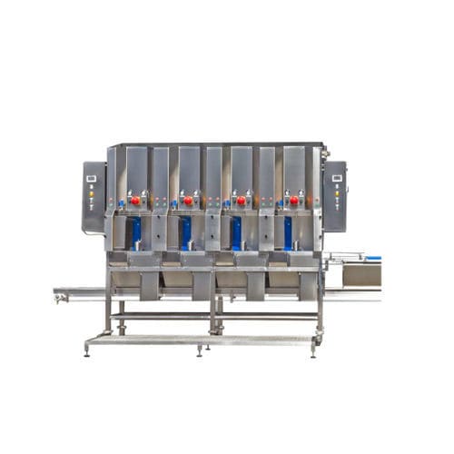 Peladora-cortadora de extremos semiautomática - PL1D/PL2D/PL4D - PND Fruit Processing Machinery - de piñas / para melones / de calabazas moscadas