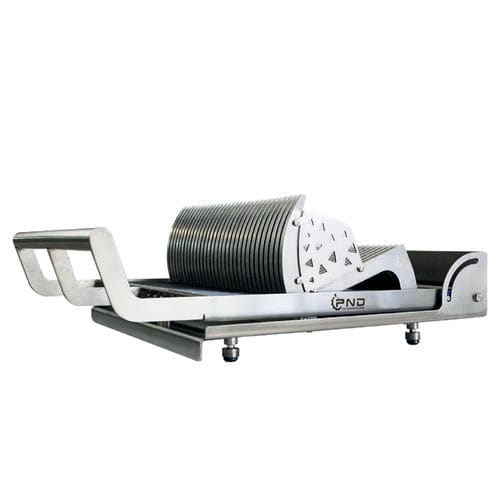 Cortadora para frutas y hortalizas - MWS - PND Fruit Processing Machinery - manual / de cuchillas / de acero inoxidable