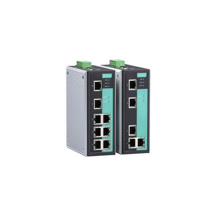 Conmutador Ethernet administrable - EDS-405A-PN/EDS-408A-PN - Moxa Europe - 8 puertos