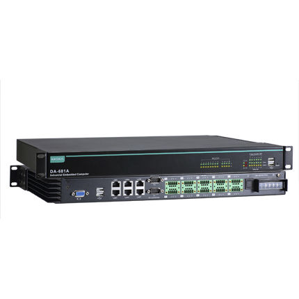 Computadora embarcada - DA-681A series - Moxa Europe - Intel® Celeron® / Intel® Core™ / USB