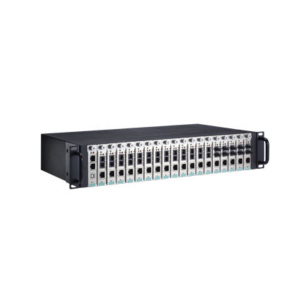 Chasis en bastidor - TRC-2190 series - Moxa Europe - 19" / industrial
