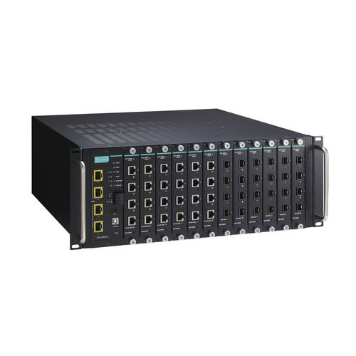 Conmutador Ethernet administrable - ICS-G7848/G7850/G7852 series - Moxa Europe - 48 puertos / gigabit / SFP+