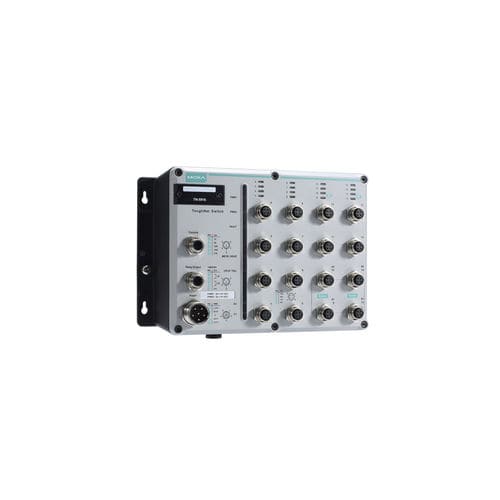 Conmutador Ethernet administrable - TN-5916 series - Moxa Europe - 24 puertos