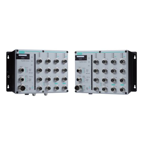 Conmutador Ethernet administrable - EN 50155 16/16+2G-port - Moxa Europe - 16 puertos / gigabit / de nivel 3