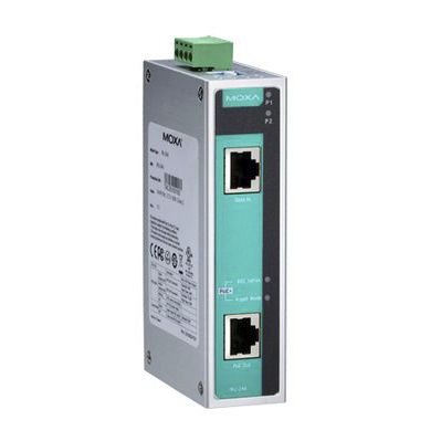 Alimentación eléctrica AC/DC - INJ-24 - Moxa Europe - Power over Ethernet / de alta potencia