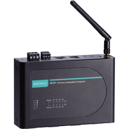 Computadora embarcada - W341 - Moxa Europe - ARM9 / Ethernet / Linux