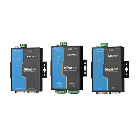 Servidor de periférico en serie - 5210A/5230A/5250A series - Moxa Europe - Ethernet / industrial / embarcado