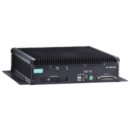 Computadora embarcada - MC-7200-DC-CP-T - Moxa Europe - Intel® Core i7 / SATA / USB
