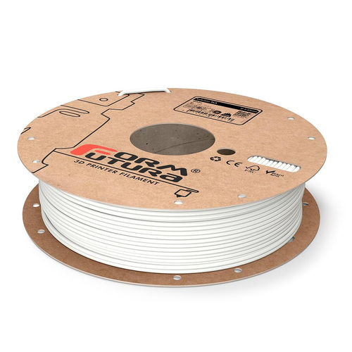 Filamento de PLA para impresora 3D - Volcano - FormFutura - 1,75 mm / 2,85 mm / blanco