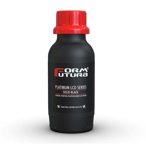 Resina para impresora 3D blanca - Platinum LCD Series - FormFutura - gris / roja / negra