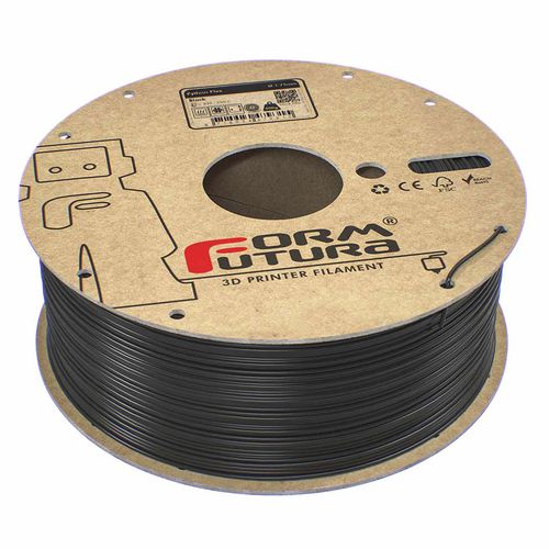 Filamento de TPU para impresora 3D - Python Flex - FormFutura - 1,75 mm / negro / blanco