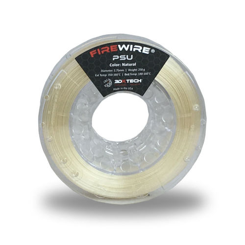 Filamento de PSU para impresora 3D - Firewire® - 3DXtech - 1,75 mm / amarillo / a prueba de choques