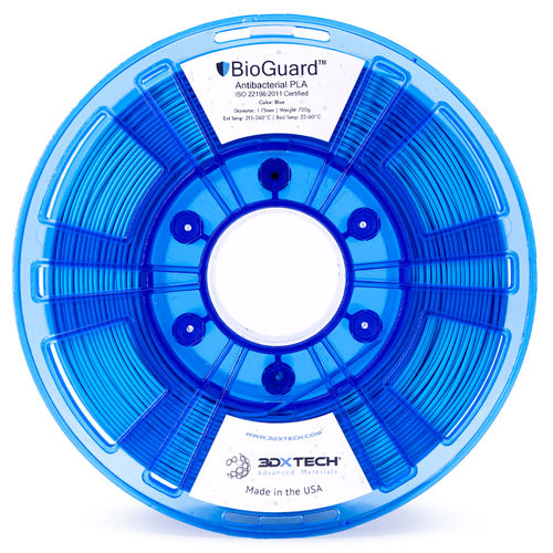 Filamento de PLA para impresora 3D - BioGuard™  - 3DXtech - 1,75 mm / 2,85 mm / negro