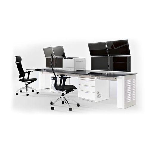 Puesto de trabajo para sala de control - 2000 series - Bosco srl - informático / ergonómico / modular