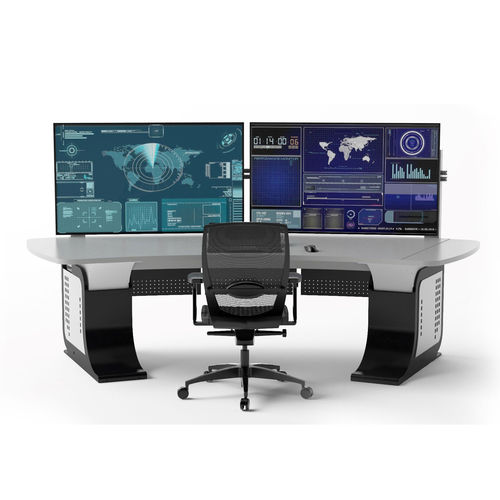Puesto de trabajo para sala de control - Karma2 series - Bosco srl - ergonómico / modular