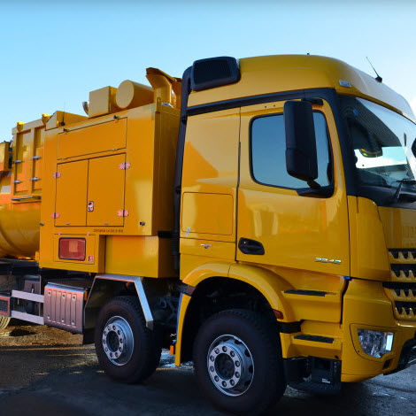 Camión de carga por aspiración - CENTURION™ LN - DISAB Vacuum Technology - de 4 ejes / con motor diésel