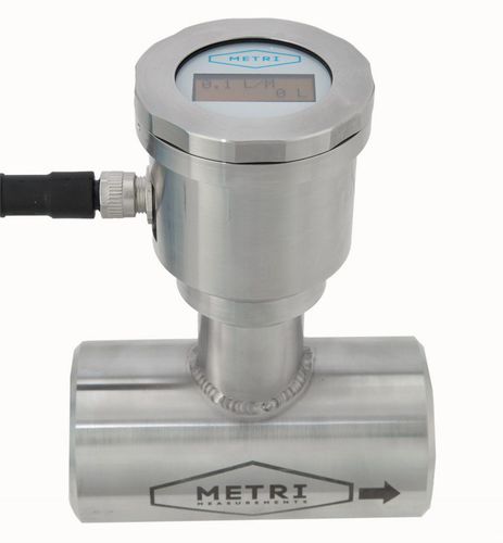 Monitor de caudal de turbina - IC-FMS - Metri Measurements - volumétrico / para agua / para aceite