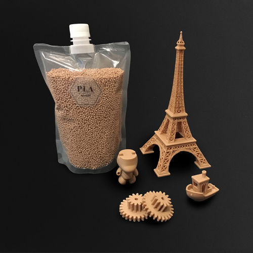 Pellet para impresora 3D PLA - Woodfill - Pollen - marrón