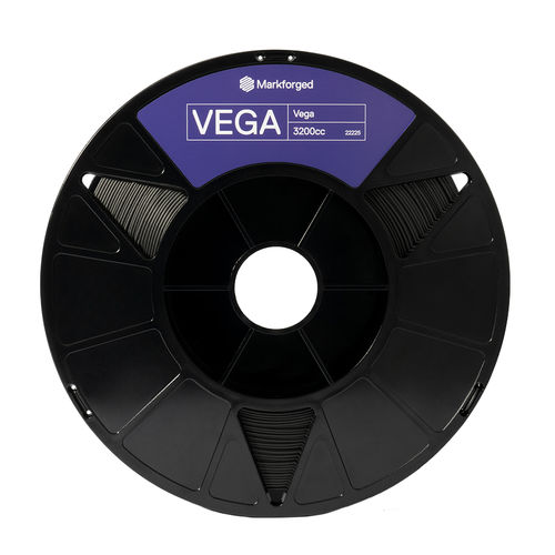 Filamento de PEEK para impresora 3D - Vega™ - Markforged - negro / reforzado con fibra de carbono / de aluminio